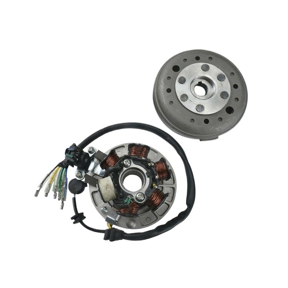 Motorrad-Generator-Statorspule Für Motorrad 6 Spule Zündung Magneto Stator Platte Schwungrad Lifan Motoren Für Roller Dirt Pit Bike 50cc 70 110cc 125cc 140cc von MEndip