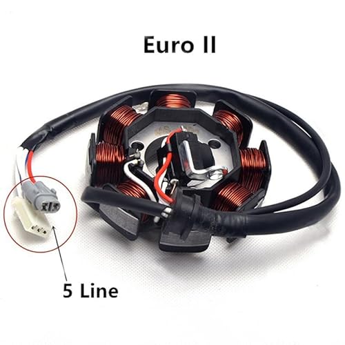 Motorrad-Generator-Statorspule Für Motorrad Stator Spule Für Yam&aha YBR125 YBR 125 2005-2014 XT125R XT125X XT 125R 2007-2008 Magneto Generator Spule von MEndip