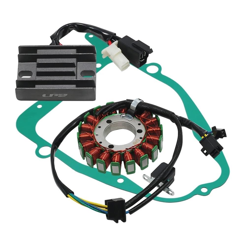 Motorrad-Generator-Statorspule Motorrad Dichtung Generator Abdeckung Stator Spule Regler Rectifier Set Für SU&ZUKI GZ250 Für Marauder 1999 2000-2011 Zubehör von MEndip