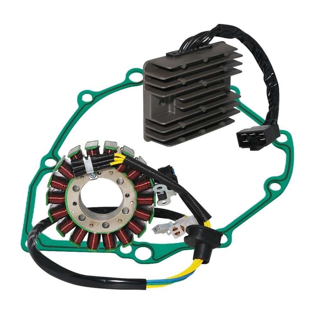 Motorrad-Generator-Statorspule Motorrad Stator Spule Regler Gleichrichter Dichtung Generator Abdeckung Set Für SU&ZUKI GSX1300R GSX1300RZ GSX1300 Für Hayabusa 1300 von MEndip