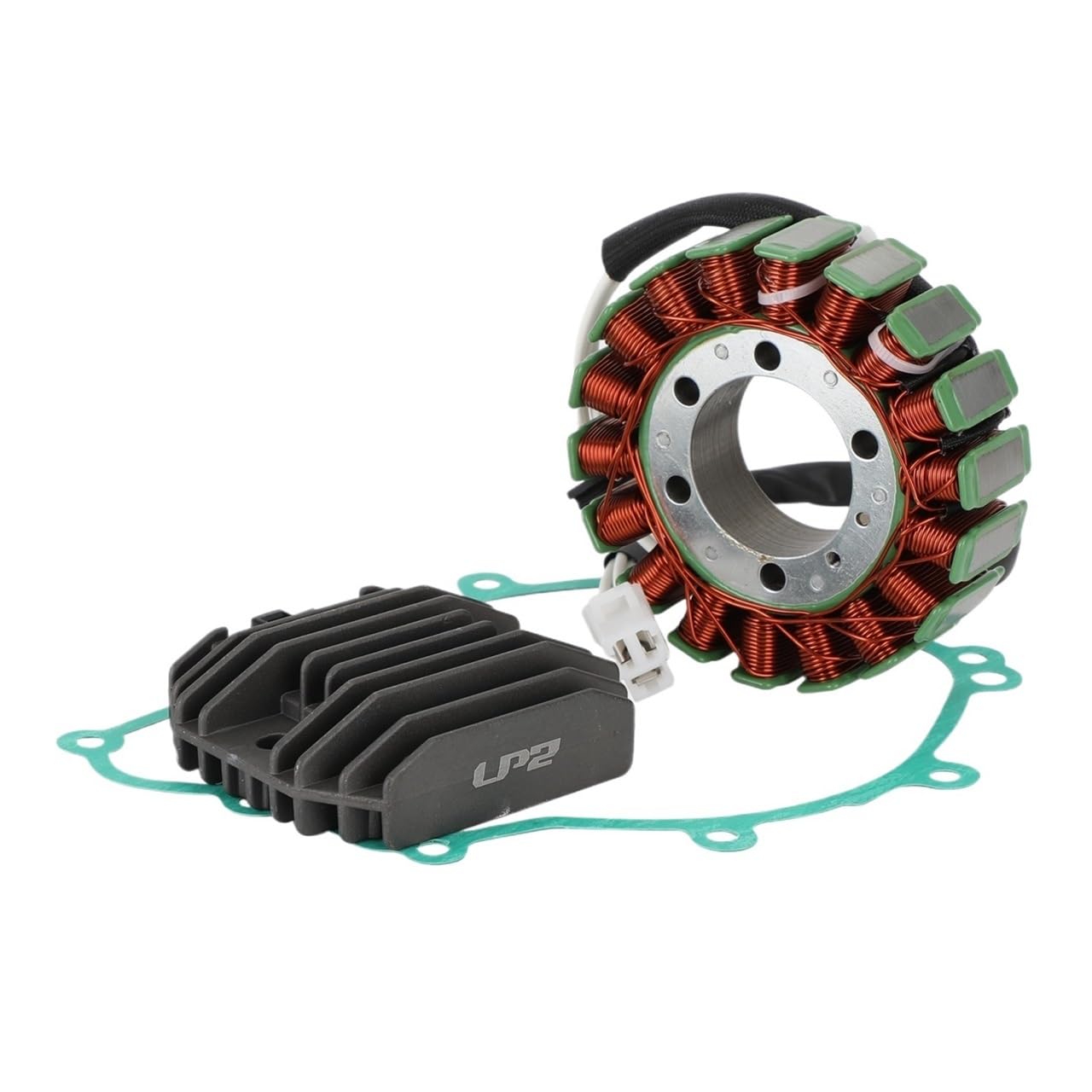 Motorrad-Generator-Statorspule Regler Magneto Stator Spule Dichtung Kit Für Yam&aha YZF-R6 R6 RJ03 1999-2002 Motorrad Zubehör Motorrad Magneto von MEndip