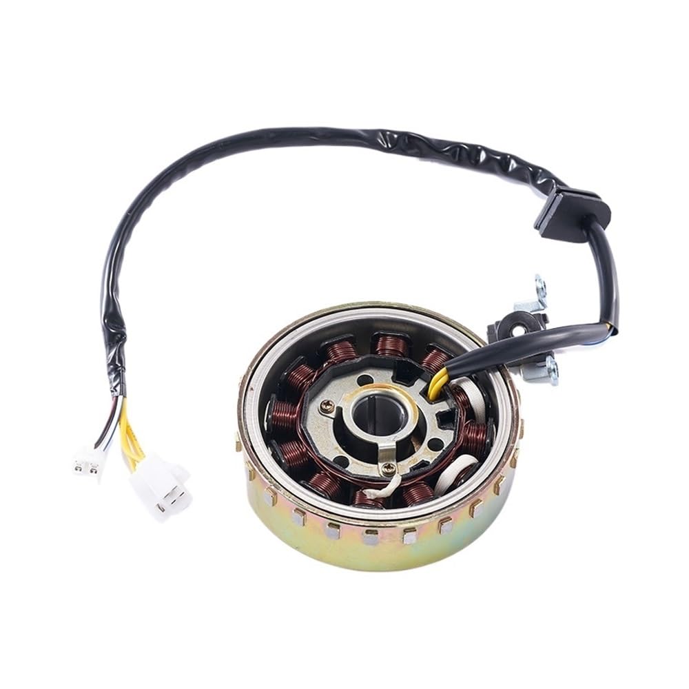 Motorrad-Generator-Statorspule Zündung Stator Magneto Wasserdicht Für GY6 125 150cc 152QMI 157QMJ 1P52QMI 1P57QMJ Moped Roller ATV 12 Spulen 5 Draht 23T von MEndip