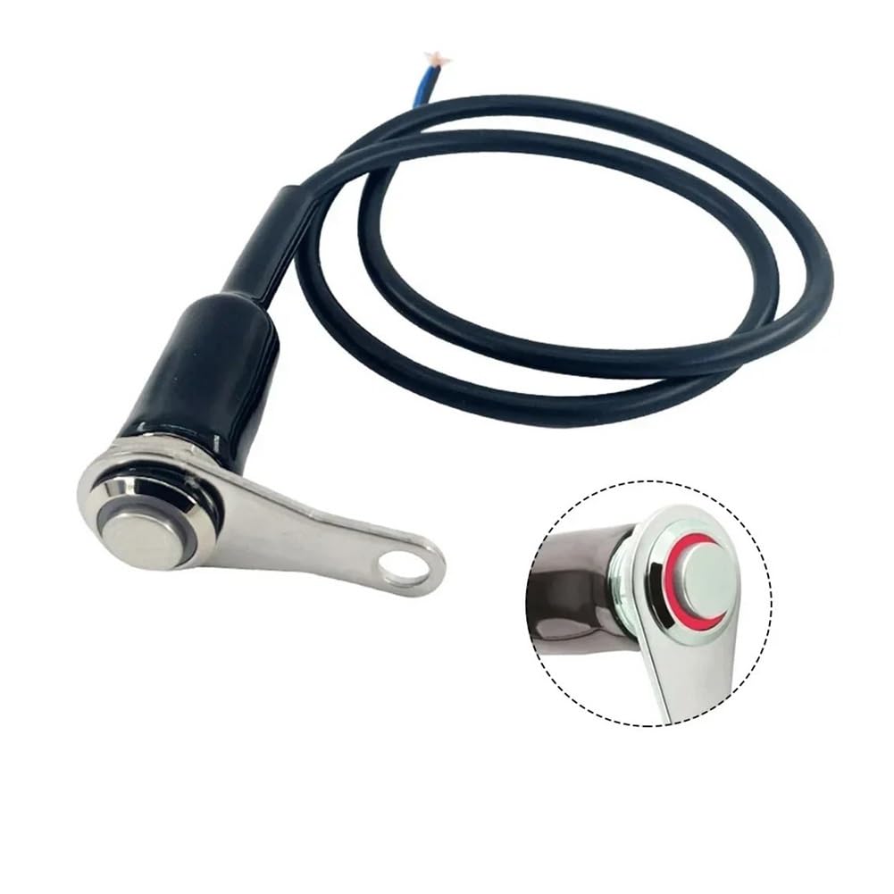 Motorrad Lenkerschalter 12V Motorrad Schalter EIN-AUS Lenker Scheinwerfer Einstellbare Schalter Taste Motorrad Lenker Start Stop Schalter von MEndip