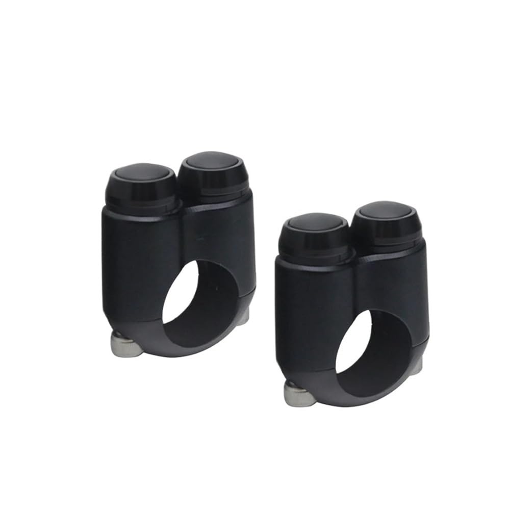 Motorrad Lenkerschalter Motorrad 1 "7/8" Hand Control Schalter Für Motorrad 22mm/25mm Dual Momentary Tasten Lenker Schalter Motorrad Zubehör von MEndip