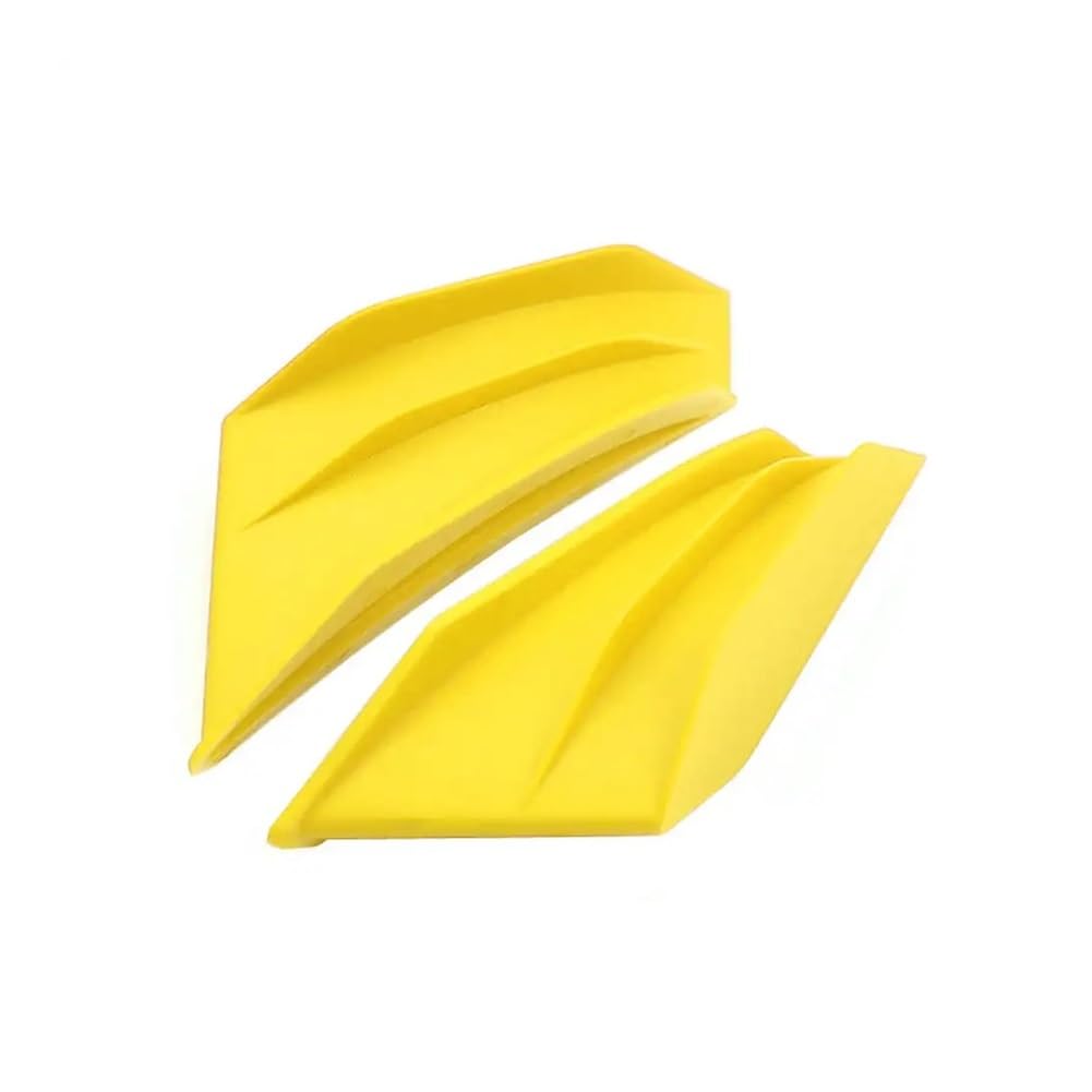 Motorrad Seitenspoiler 2 STÜCKE Motorrad Spoiler Flügel Winglet Aerodynamische Seitenflügel Fin Spoiler Für SU&ZUKI Für Für Yam&aha SMAX 155 Für Kaw&asaki Universal von MEndip