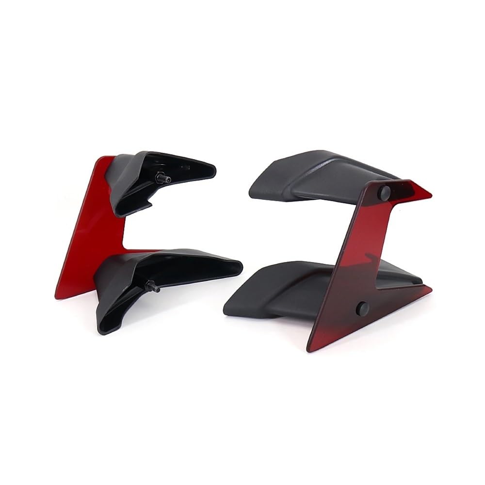 Motorrad Seitenspoiler 3 Farben Motorradzubehör Seitlicher Abtrieb Nackte Spoiler Feste Winglet-Verkleidung Flügelabweiser Für Yam&aha MT-07 MT 07 MT07 von MEndip