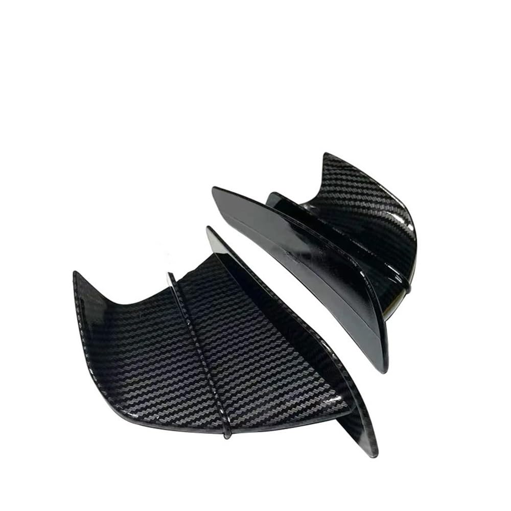 Motorrad Seitenspoiler Für SU&ZUKI GSX-R600 GSX-R750 GSX1300R Für Hayabusa GSXR1000 RS Jog Joe GP Motorrad Winglet Aerodynamische Flügel Kit Spoiler Motorrad von MEndip