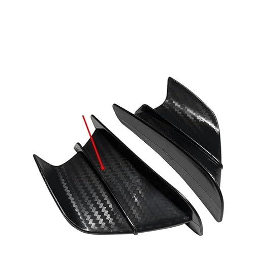 Motorrad Seitenspoiler Für Yam&aha YZF R1 R25 Für Kaw&asaki Für Ninja H2 H2R S1000RR Für H2 ABS Motorrad Winglet Aerodynamische Seite Flügel Fin Spoiler von MEndip