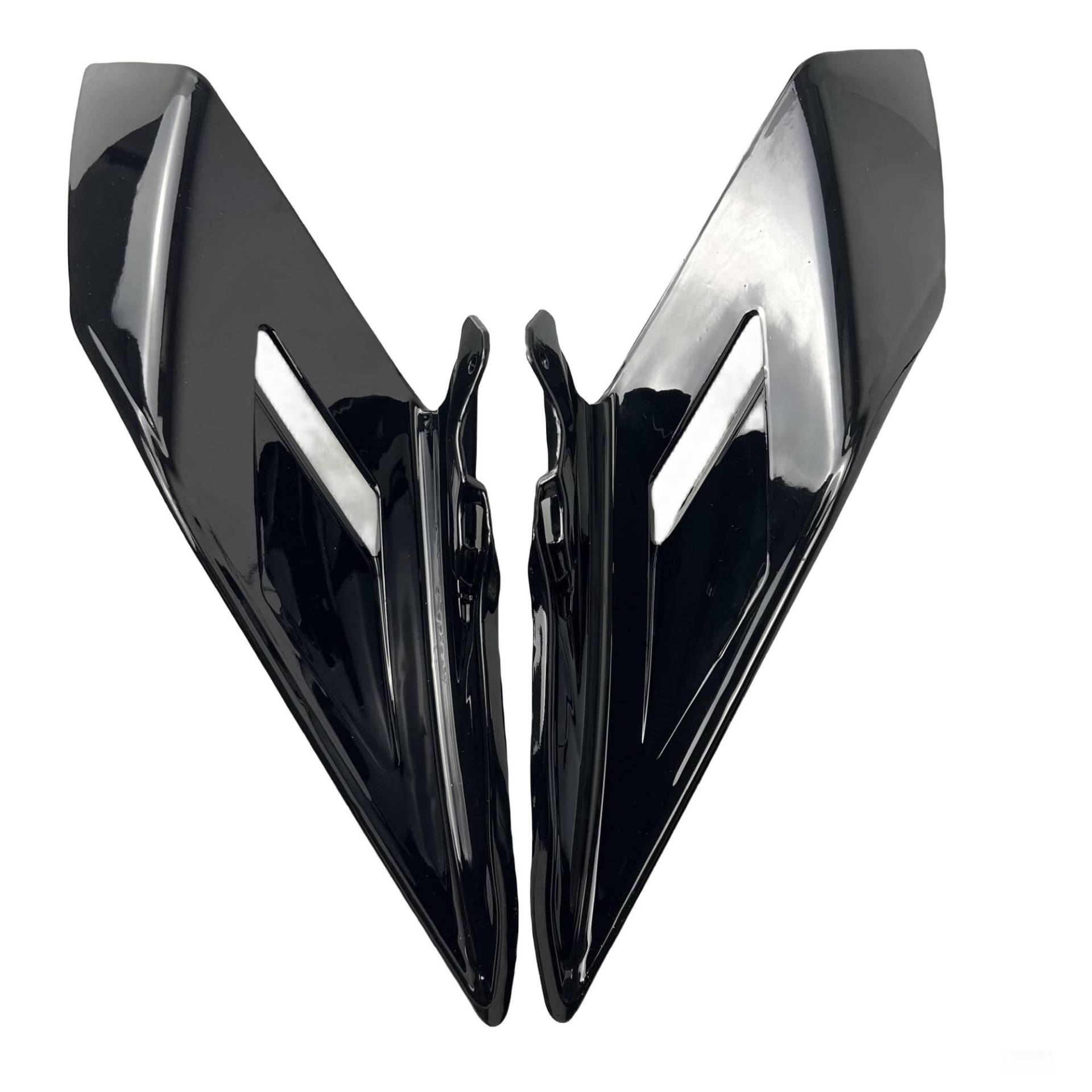 Motorrad Seitenspoiler Motorrad Aerodynamische Flügel Kit Für CF&Moto 450SR 2022 2023 Seite Winglets Spoiler Motorrad Verkleidung Zubehör Fixed Wing 450SR von MEndip