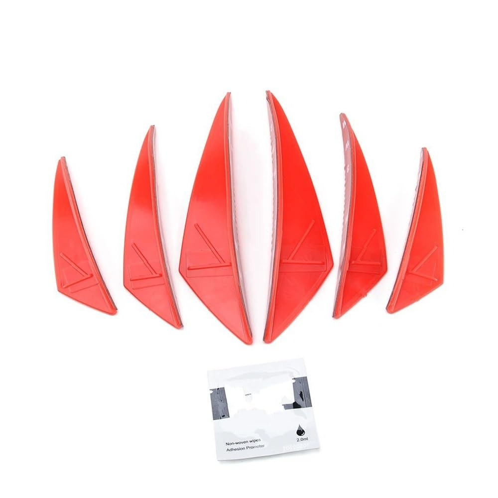 Motorrad Seitenspoiler Motorrad Front Winglet Verkleidung Seitenflügel Windschutzscheibe Air Deflektor Aerodynamische Flügel Kit Spoiler für Yam&aha für für Suzuk von MEndip