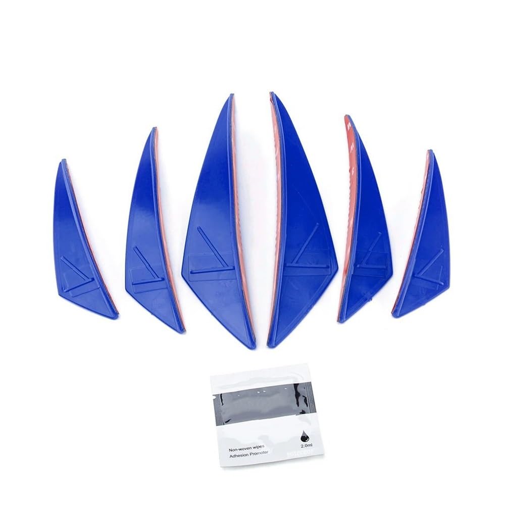 Motorrad Seitenspoiler Motorrad Front Winglet Verkleidung Seitenflügel Windschutzscheibe Air Deflektor Aerodynamische Flügel Kit Spoiler für Yam&aha für für Suzuk von MEndip