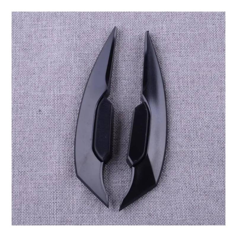 Motorrad Seitenspoiler Paar Kunststoff Universal Front Verkleidung Winglet Seite Air Deflektor Flügel Spoiler Für Motorrad Roller von MEndip