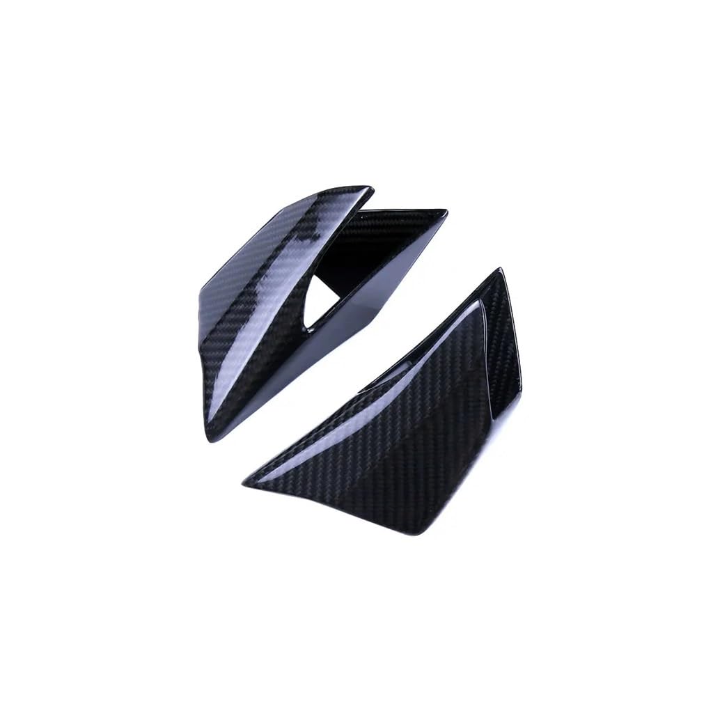 Motorrad Seitenspoiler Seite Winglet Aerodynamische Flügel Deflektor Spoiler Motorrad Carbon Fiber Winglets Spoiler Verkleidung Für CBR 650R CB650R 2019 von MEndip