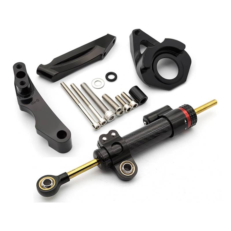 Motorrad Stabilisator FÜR SU&ZUKI GSXR GSX-R 600 750 2001 2002 2003 2004 2005 2006 Lenkung Stoßdämpfer Halterung Montage Kit Motorrad Zubehör von MEndip