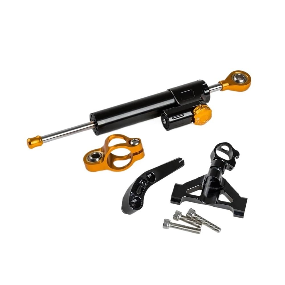 Motorrad Stabilisator Für Ka&wasaki 2006-2019 Für Ninja ZX-14 ZX14 ZZR1400 Motorrad Stabilisator Lenkung Dämpfer Halterung Kit Motorrad Zubehör von MEndip