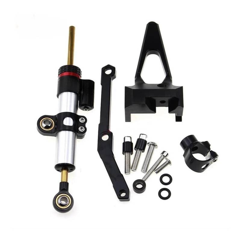 Motorrad Stabilisator Für MT-09 MT09 FZ09 FZ-09 2013-2020 XSR900 2015-2020 Motorrad Einstellbare Stabilisator Lenkung Dämpfer Mit Halterung von MEndip