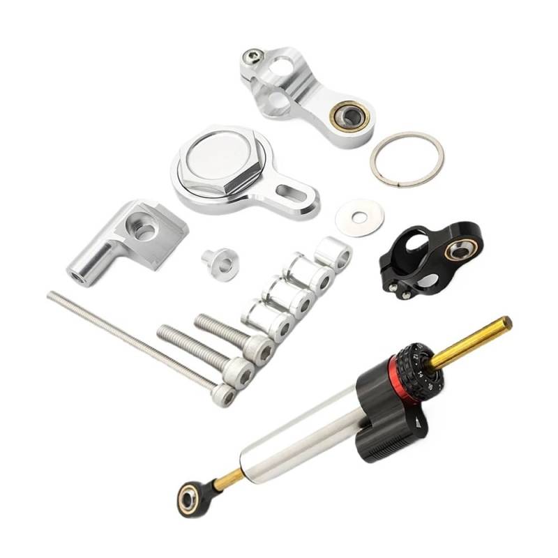 Motorrad Stabilisator Für Yam&aha YZF R1 1998-2001 Motorrad Lenkungsdämpfer Stabilisieren Dämpfer Halterung Kit Motorrad Stoßdämpfer Stützstange von MEndip