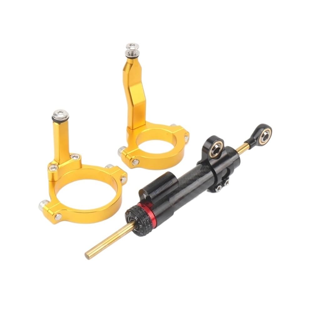 Motorrad Stabilisator Für ZX-4R ZX 4R ZX4R ZX-4RR ZX 4RR 2023- Motorrad Stabilisator Lenkung Dämpfer Clamp Montage Halterung Unterstützung Kit von MEndip