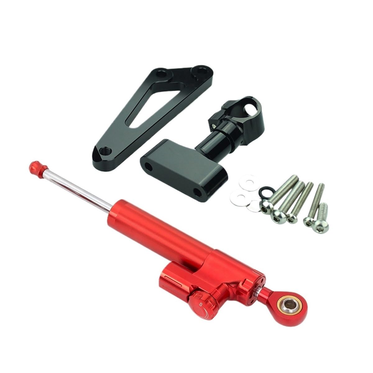 Motorrad Stabilisator Lenkungsdämpfer Stabilisator Motorrad Für CB600F Für Hornet CB 600 F 2007-2016 Dämpfer Halterung Unterstützung Kit von MEndip