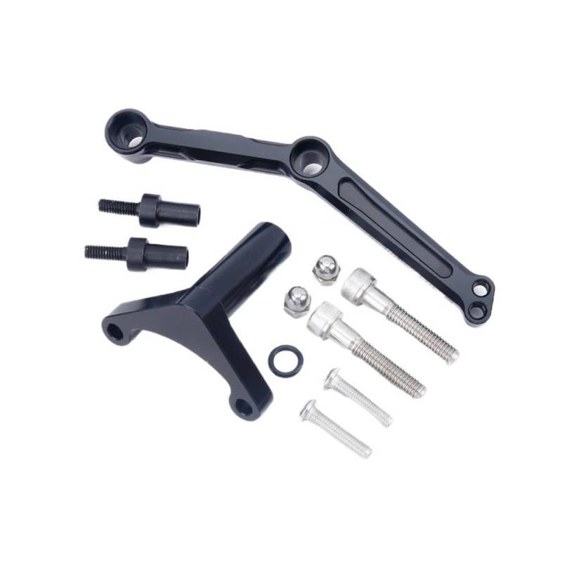 Motorrad Stabilisator Motorrad Lenkungsdämpfer Für Du&Cati Für Monster 821 2014-2021 Lenkungsdämpfer Stabilisator Halterung Kit Motorrad Zubehör von MEndip