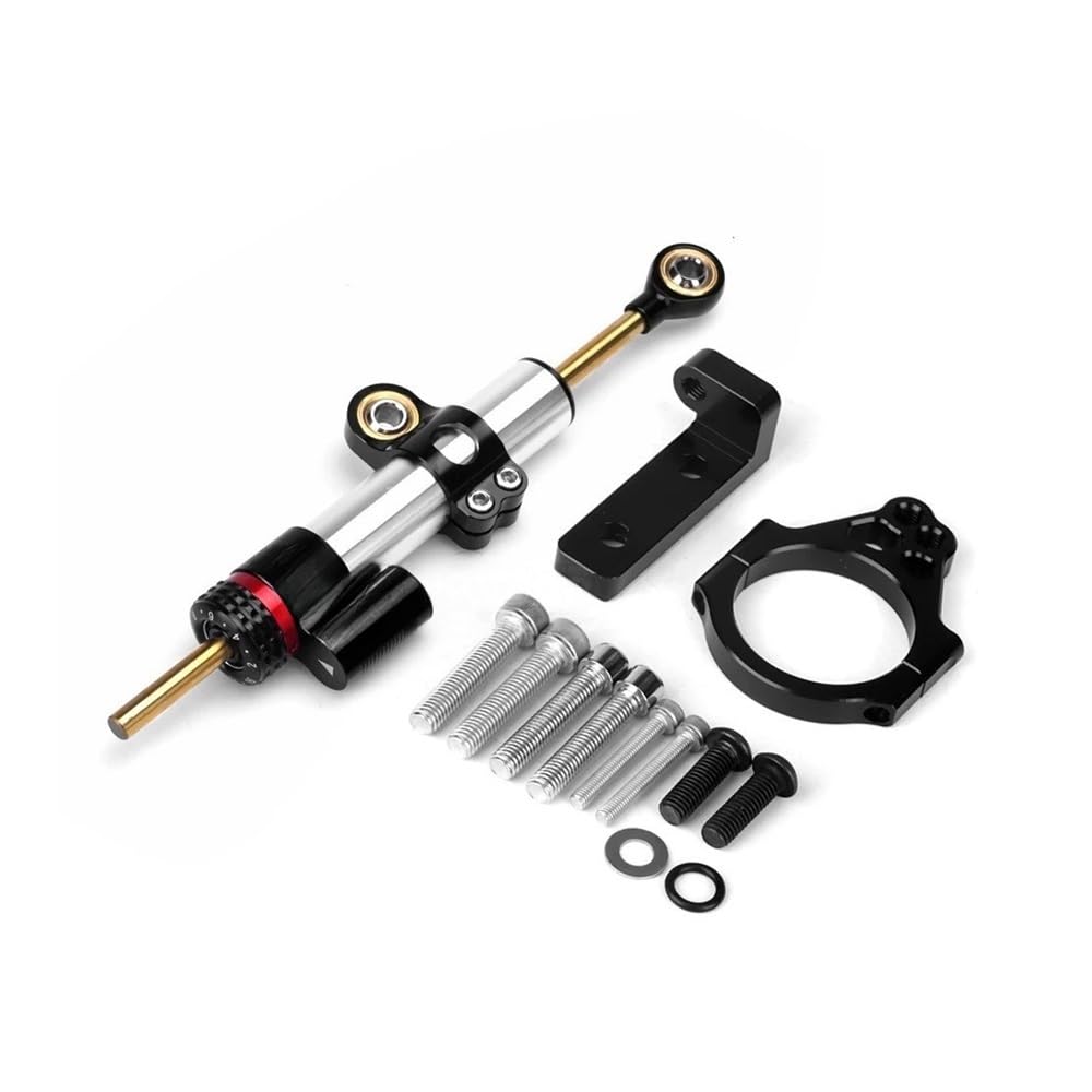 Motorrad Stabilisator Motorrad Stabilisator Lenkung Dämpfer Halterung Montage Kit Unterstützung Zubehör Für QJ Motor SRK 800RR Srk800rr SRK800RR von MEndip