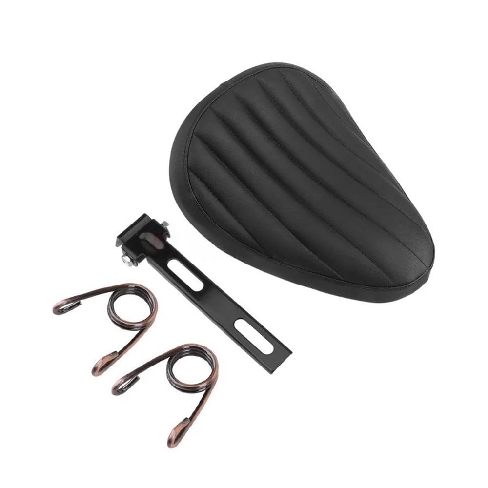 Motorradsitz Für Ha&rley Bobber Sitz Motorrad Solo Sitz Halterung Motorrad Sitz Fahrer Beifahrersitz Zubehör Passagier Kissen Sitz von MEndip