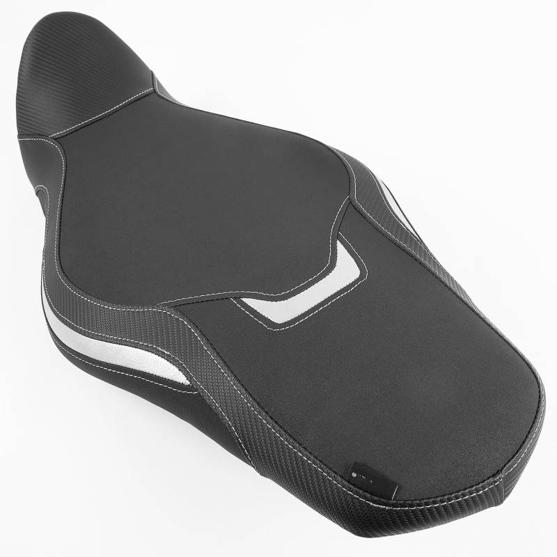 Motorradsitz Motorrad Einteiliges Sitz Für Yam&aha MT09 SP 2021 2022 2023 MT-09/SP Passagier Pad Kissen Fahrer Sitz Zubehör von MEndip