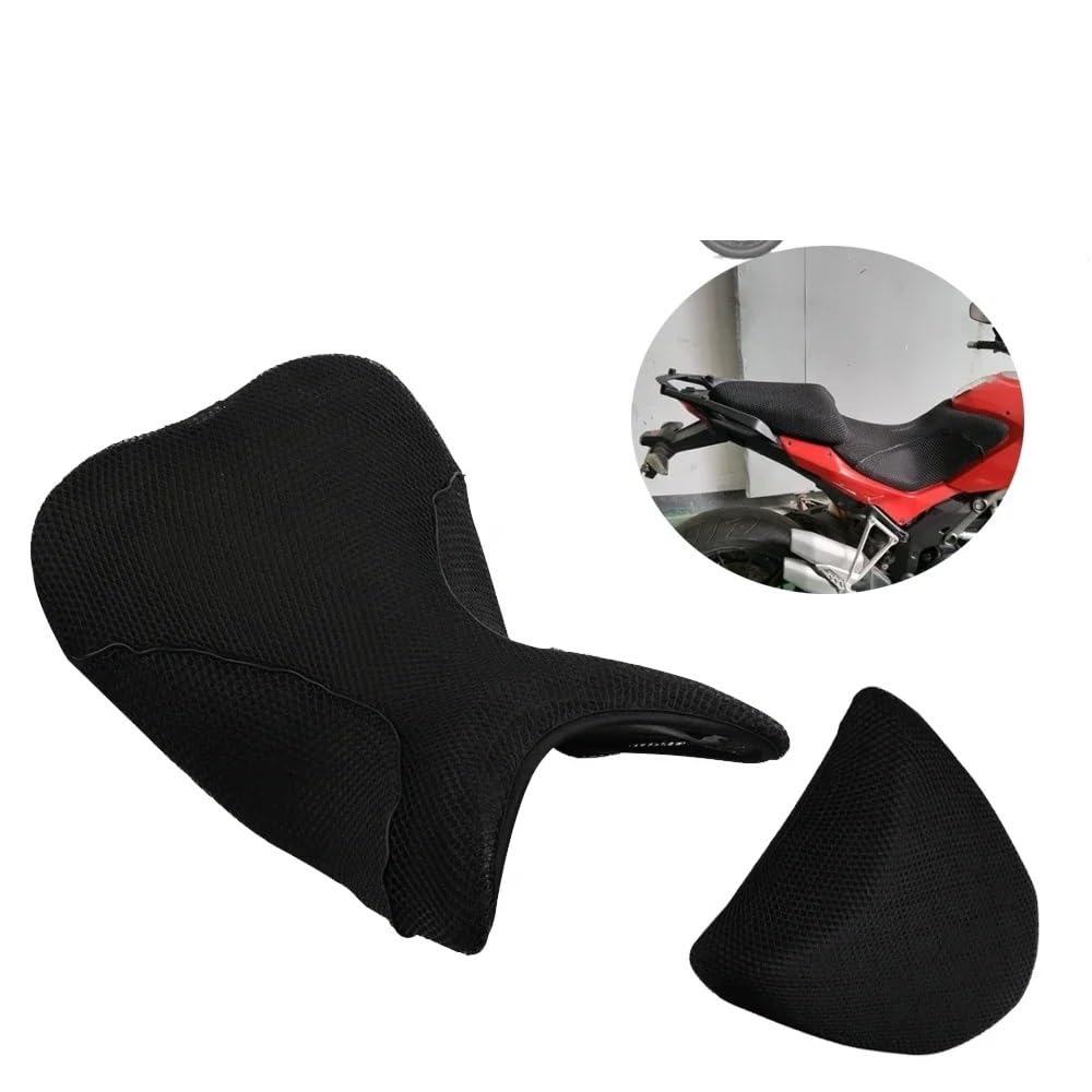 Motorradsitz Motorrad Sitzbezug Kissen Für Du&Cati Für Multistrada 1260 1260S MTS 1200 S 1200s Motorrad Passagier Sitz Pad von MEndip