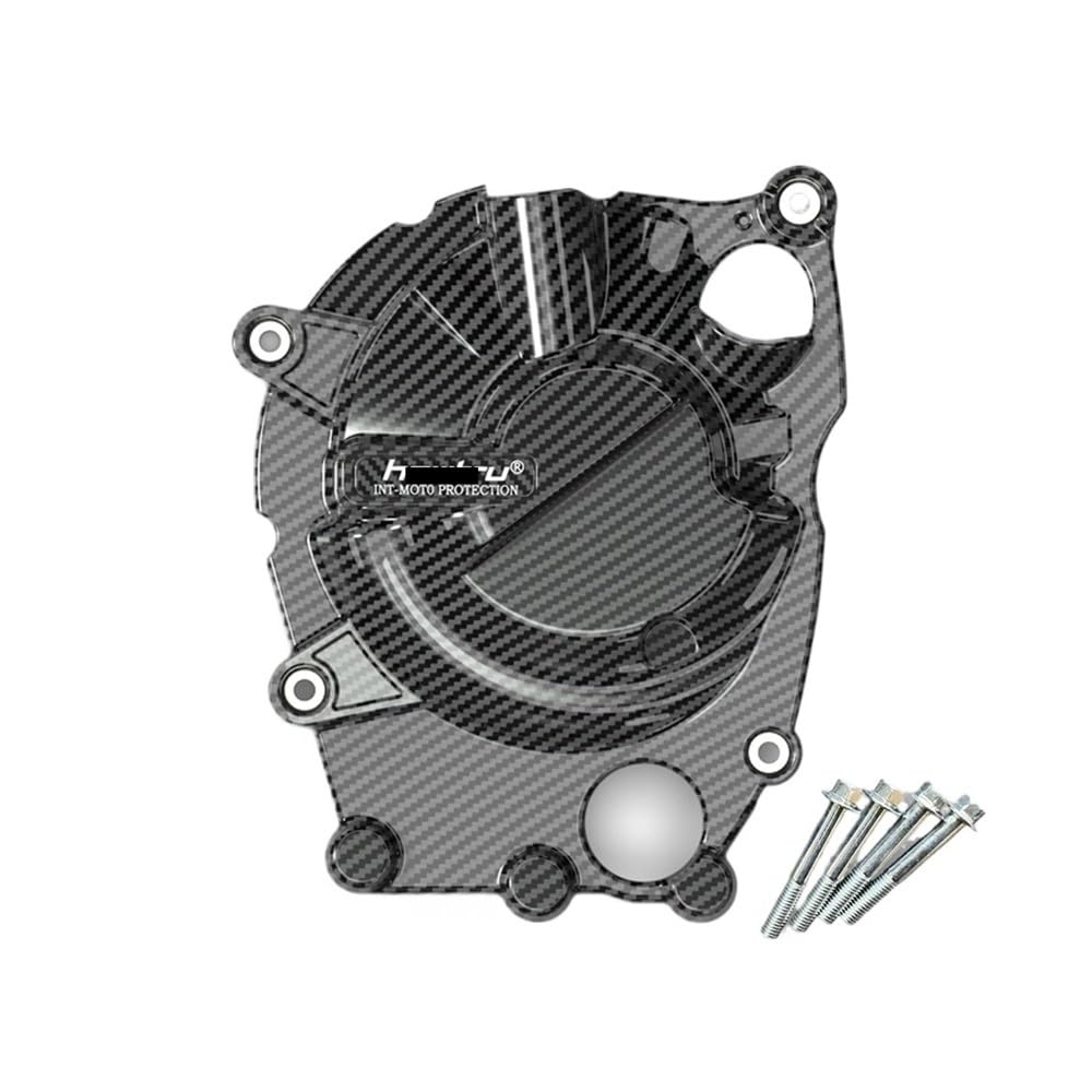 Motorschutzgehäuse Motorräder Motor Schutzhülle Für Kaw&asaki Für Ninja ZX-25R 2020-2023 ZX-4R ZX-4RR 2023-2024 Carbon Faser Druck von MEndip