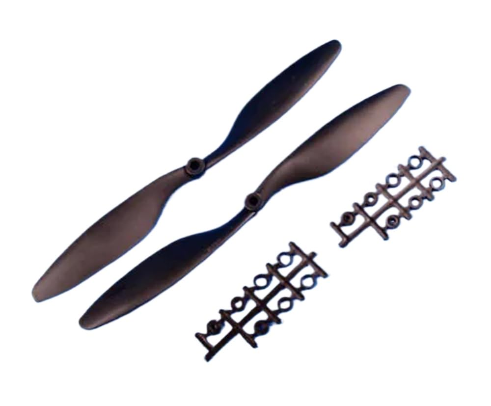 1 x im Uhrzeigersinn rotierender Propeller 1 x gegen den Uhrzeigersinn rotierender Propeller 2 x Adapterringset8045 8x4,5 Zoll Propeller Kompatibel mit MultiCopter CW CCW Kompatibel mit Drohnenmodelle von MFHgLKT