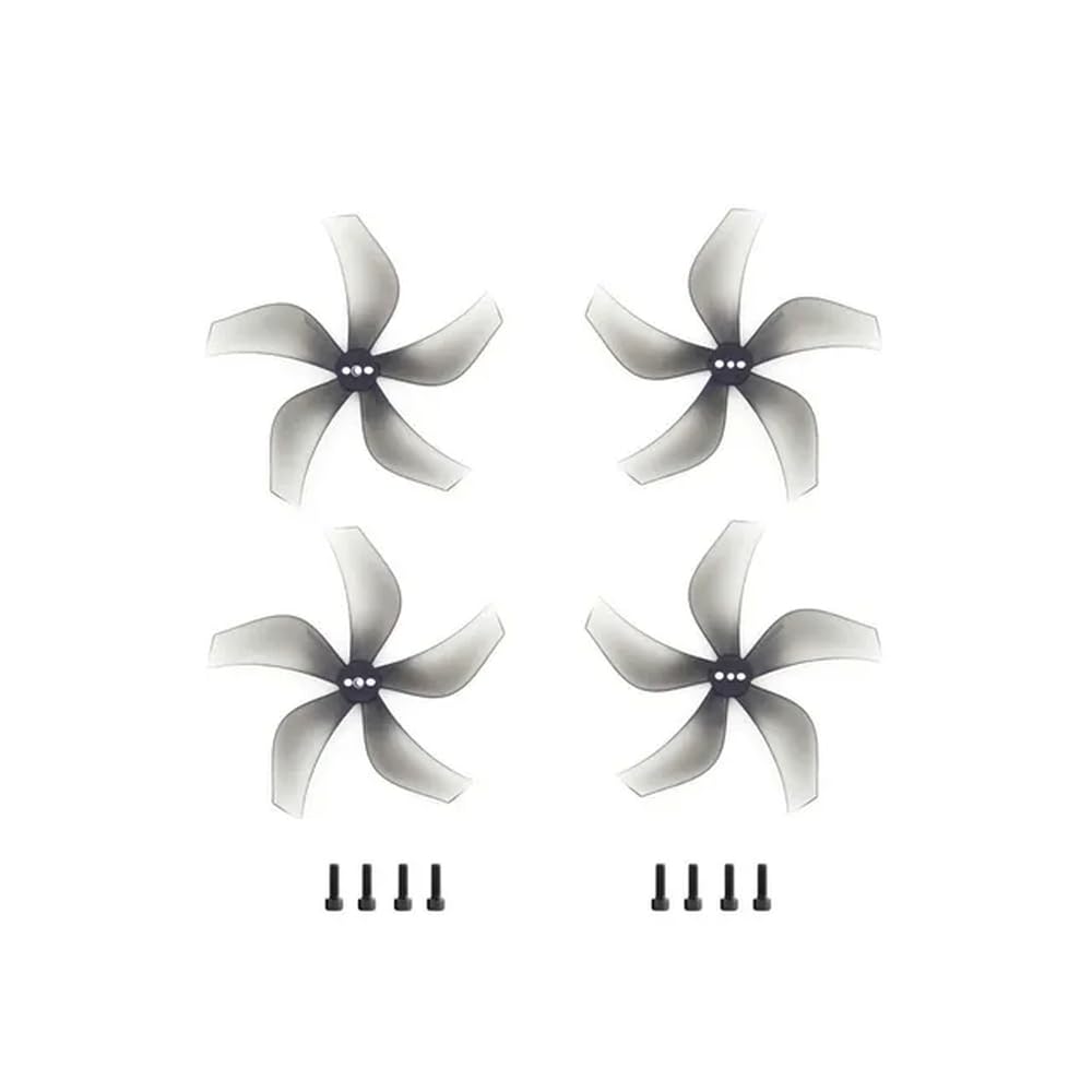 2 Paar 2925 2,9 x 2,5 x 5 5-T-Mount-Propeller, kompatibel mit Avata FPV M2 x 7-Schrauben, Freestyle 3-Zoll-Cinewhoop-Drohnen(Grey 4 PCS) von MFHgLKT