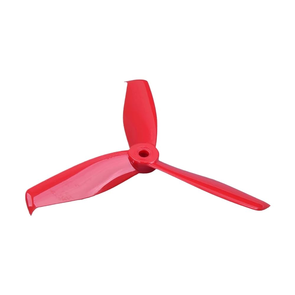 24 Stück 12 Paar 5 Zoll PC Propeller kompatibel mit FPV Racing Drones Flash 5552 5152 CW CCW(12 pair red) von MFHgLKT