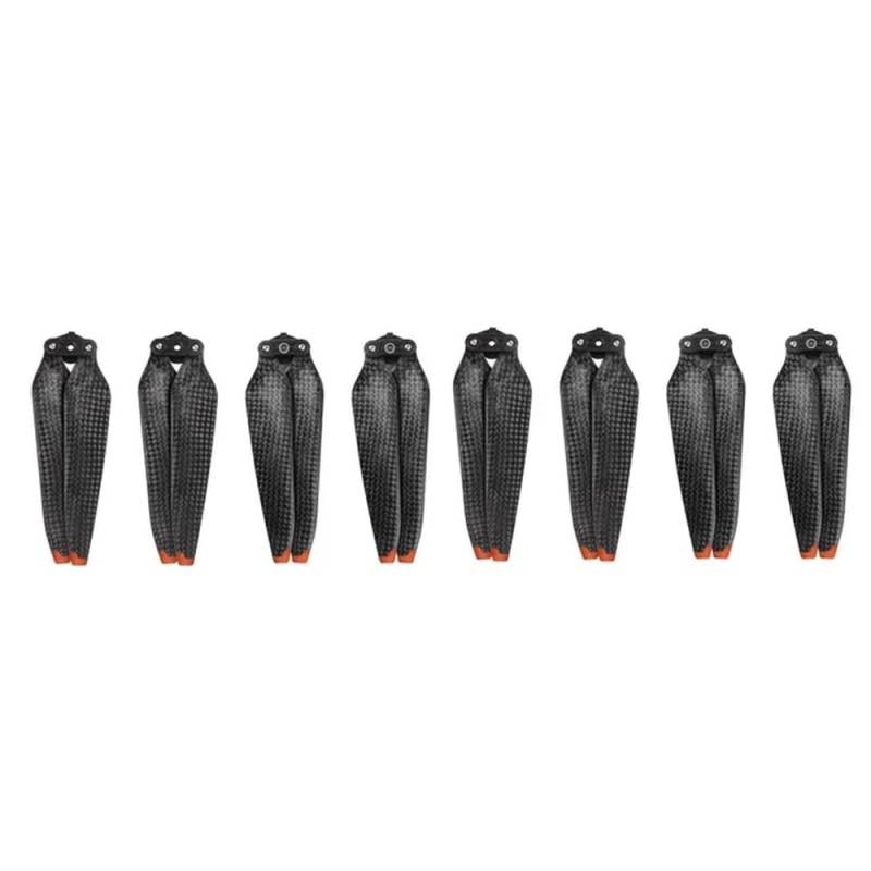 3 kompatible 9453F faltbare Carbonfaser-Propeller, Schnellverschluss-Drohnenzubehör(Orange 4 Pairs) von MFHgLKT