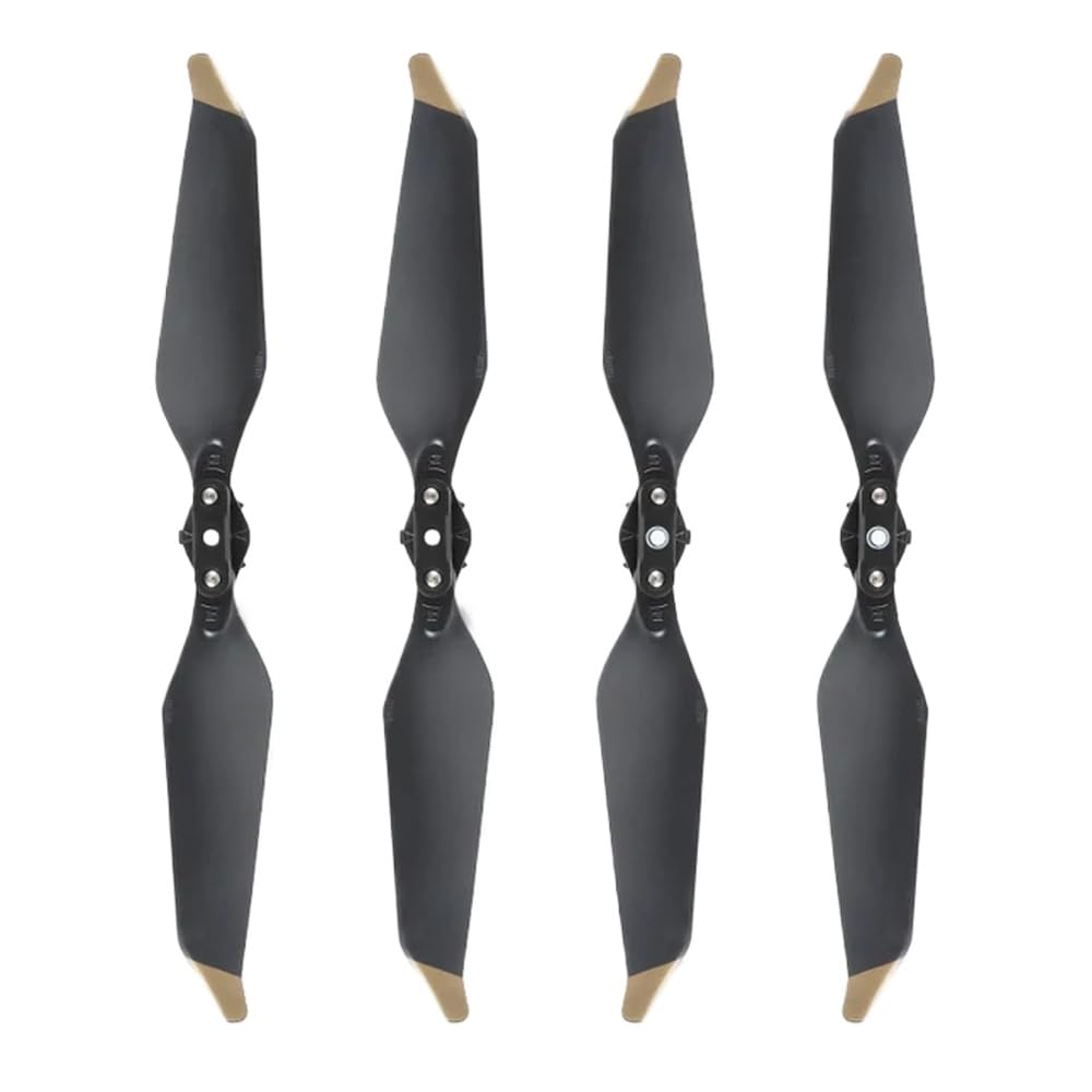 4 Stück Schnellverschluss-Klapppropeller aus Carbon-Nylon 8331F, kompatibel mit Drohnenzubehör der Pro-Serie(4pcs Gold) von MFHgLKT