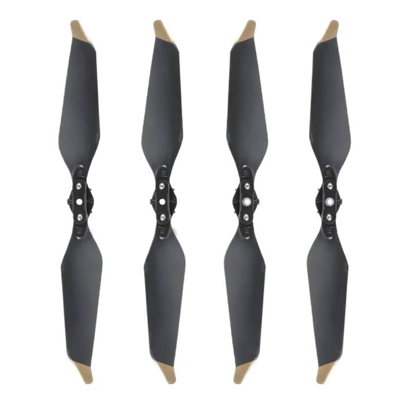 4 Stück Schnellverschluss-Klapppropeller aus Carbon-Nylon 8331F, kompatibel mit Drohnenzubehör der Pro-Serie(4pcs Gold) von MFHgLKT