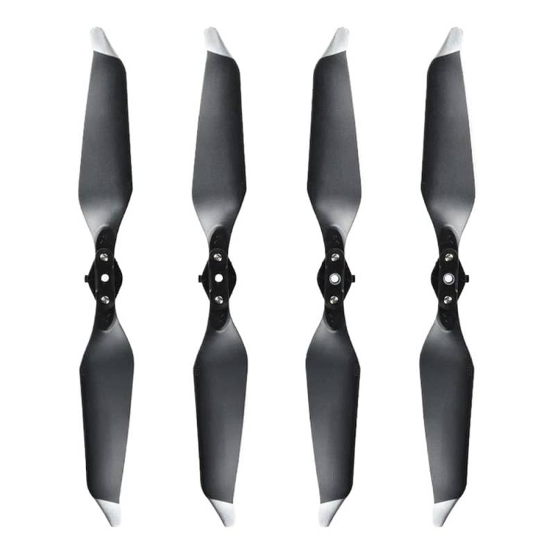 4 Stück Schnellverschluss-Klapppropeller aus Carbon-Nylon 8331F, kompatibel mit Drohnenzubehör der Pro-Serie(4pcs Silver) von MFHgLKT