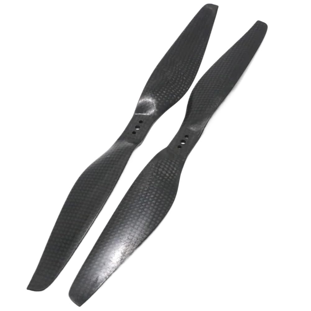 4-teiliges Kohlefaser-Propeller-Set 3K kompatibel Kompatibel mit Quadcopter-Modelle 8055 9055 1055 1155 1255 1355 1455 1555 T-Motor 3 Tiger Motor 2 Paar(1255 carbon) von MFHgLKT