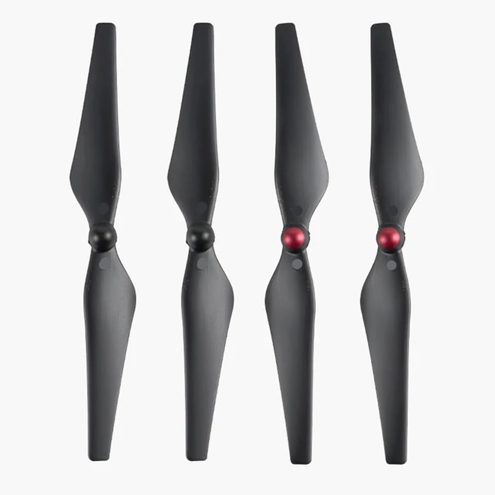 4-teiliges Set 9450F Kohlefaser-Propeller, kompatibel mit Phantom 2 Phantom 3 Drohnenzubehör(4pcs Black) von MFHgLKT