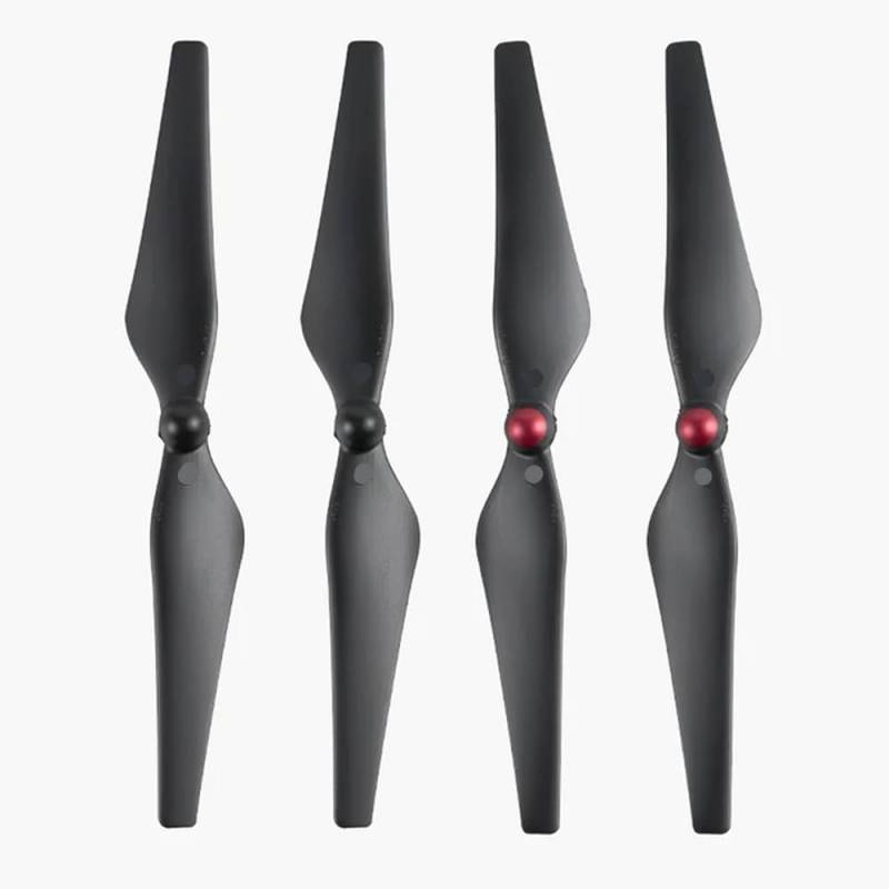 4-teiliges Set 9450F Kohlefaser-Propeller, kompatibel mit Phantom 2 Phantom 3 Drohnenzubehör(4pcs Black) von MFHgLKT