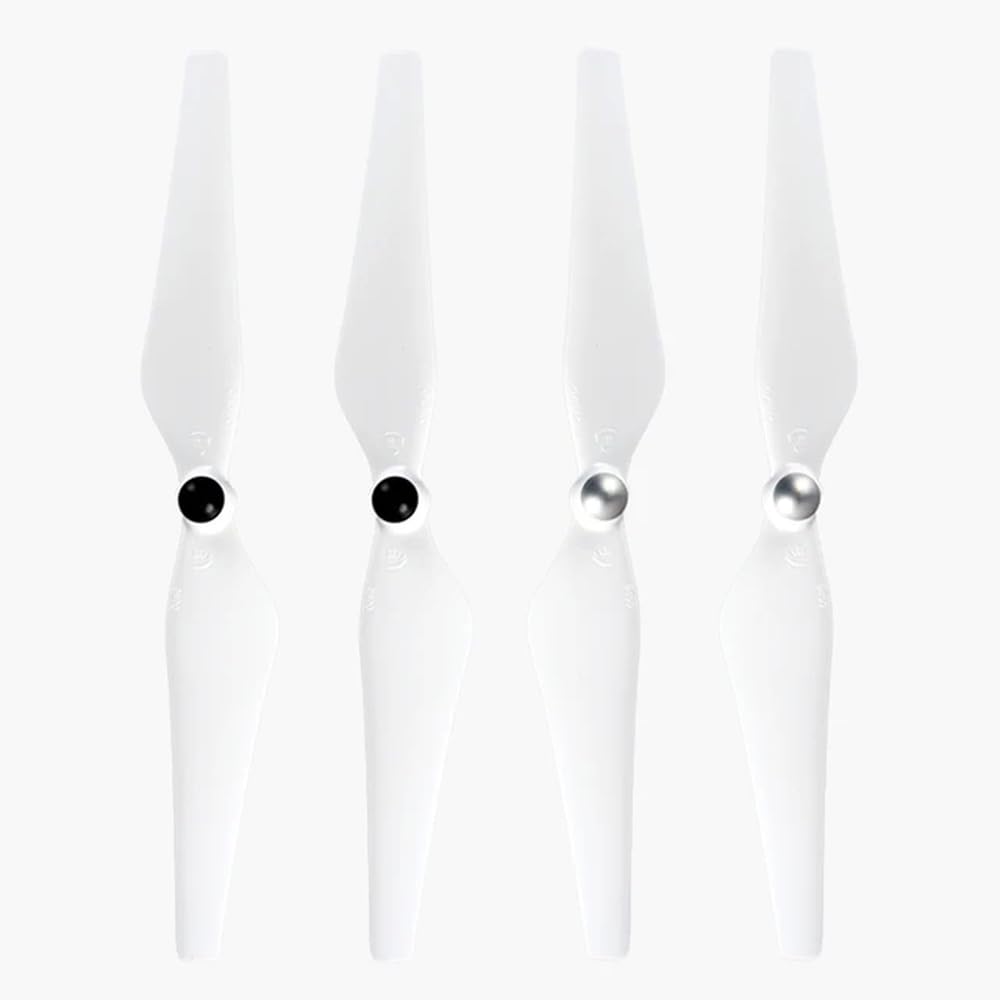 4-teiliges Set 9450F Kohlefaser-Propeller, kompatibel mit Phantom 2 Phantom 3 Drohnenzubehör(4pcs White) von MFHgLKT