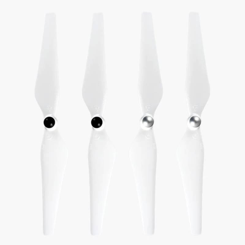 4-teiliges Set 9450F Kohlefaser-Propeller, kompatibel mit Phantom 2 Phantom 3 Drohnenzubehör(4pcs White) von MFHgLKT