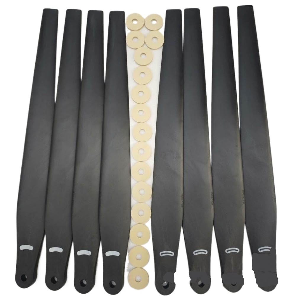 4PCS 5420F CW CCW Propeller Kompatibel mit T20P FC30 Serie Landwirtschaft Drohnen Klapp Carbon Faser Zubehör(Black) von MFHgLKT