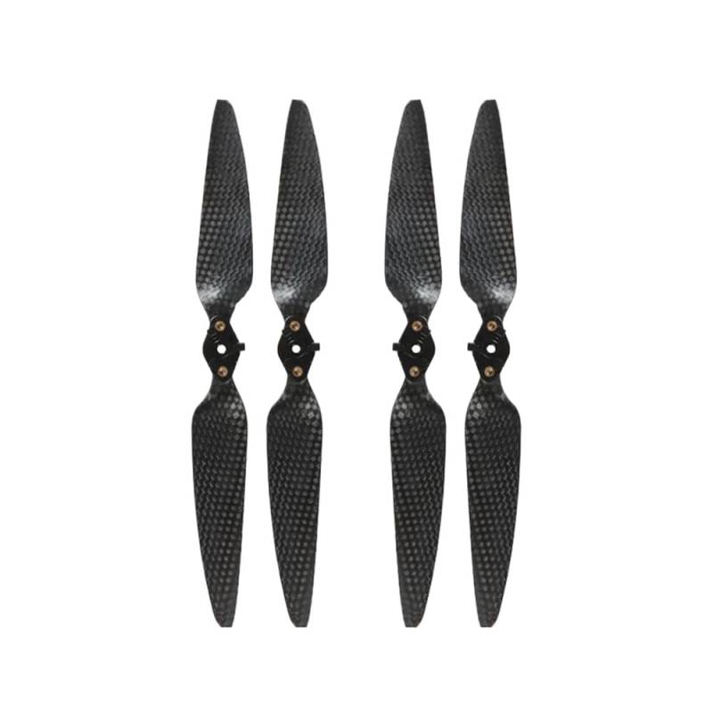 4Pcs Set Leichte Carbon Fiber Quick Release 8747F Propeller Kompatibel mit 3 Luft Drone Kompatibel Drone Zubehör(4pcs Normal) von MFHgLKT