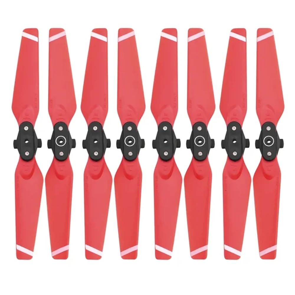 8 stücke Quick Release Folding Propeller Kompatibel Mit Spark Drone 4730 4732S Ersatz 4730F Ersatzteile Zubehör(Red) von MFHgLKT