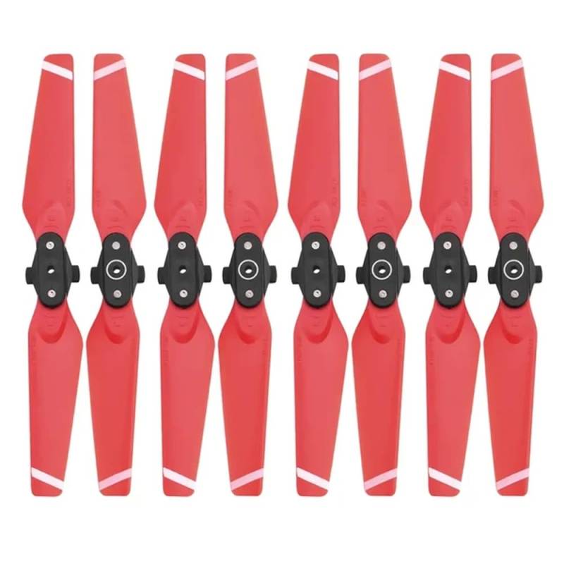 8 stücke Quick Release Folding Propeller Kompatibel Mit Spark Drone 4730 4732S Ersatz 4730F Ersatzteile Zubehör(Red) von MFHgLKT