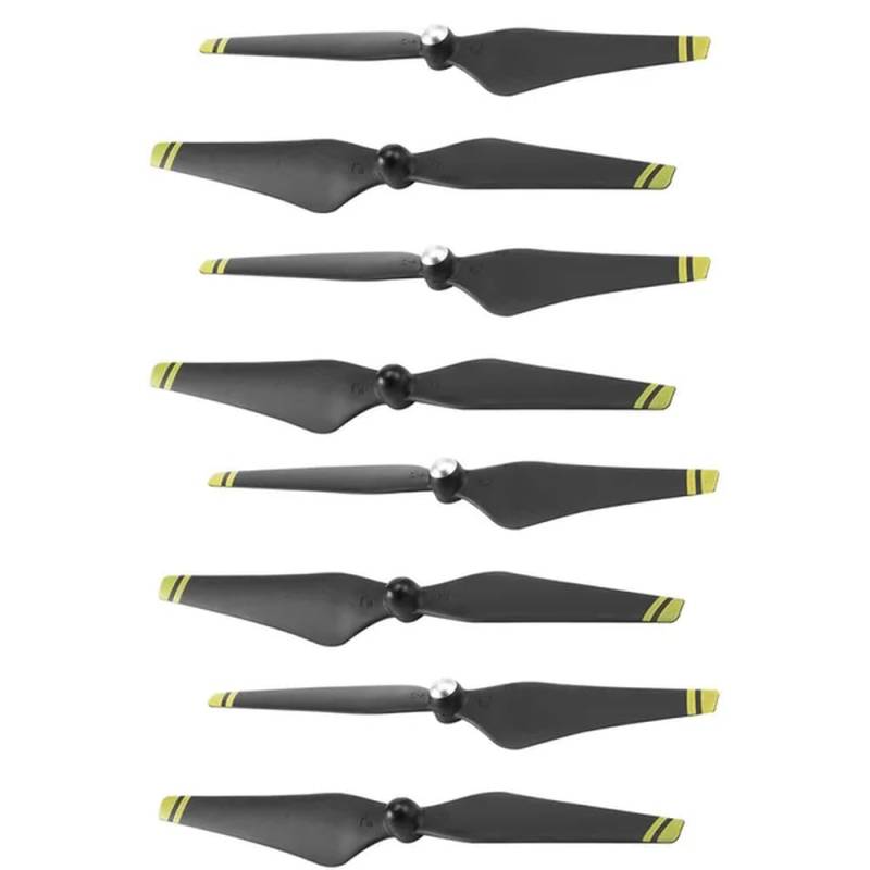 8-teiliger 9450-Propeller, kompatibel mit Phantom 3 Advanced Standard Professional SE 2 Vision Drone-Ersatzzubehörteilen(Black-Gold-8pcs) von MFHgLKT