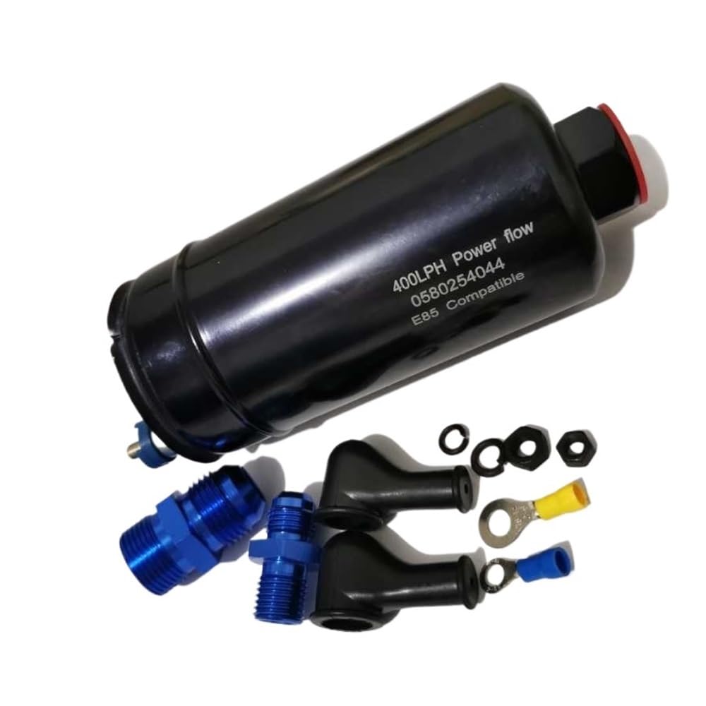 E85 Performance Ethanol-kompatible 400LPH externe Inline-Kraftstoffpumpe 0580254044 0580 254 044 von MFHgLKT