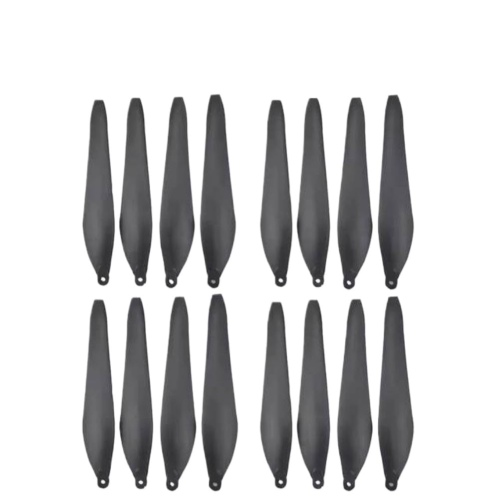 Klappbare Carbonfaser-Kunststoff-Mix-Propeller Kompatibel mit 34128 X9 Power System Drone CW CCW kompatibles Zubehör(16PCS CW CCW) von MFHgLKT