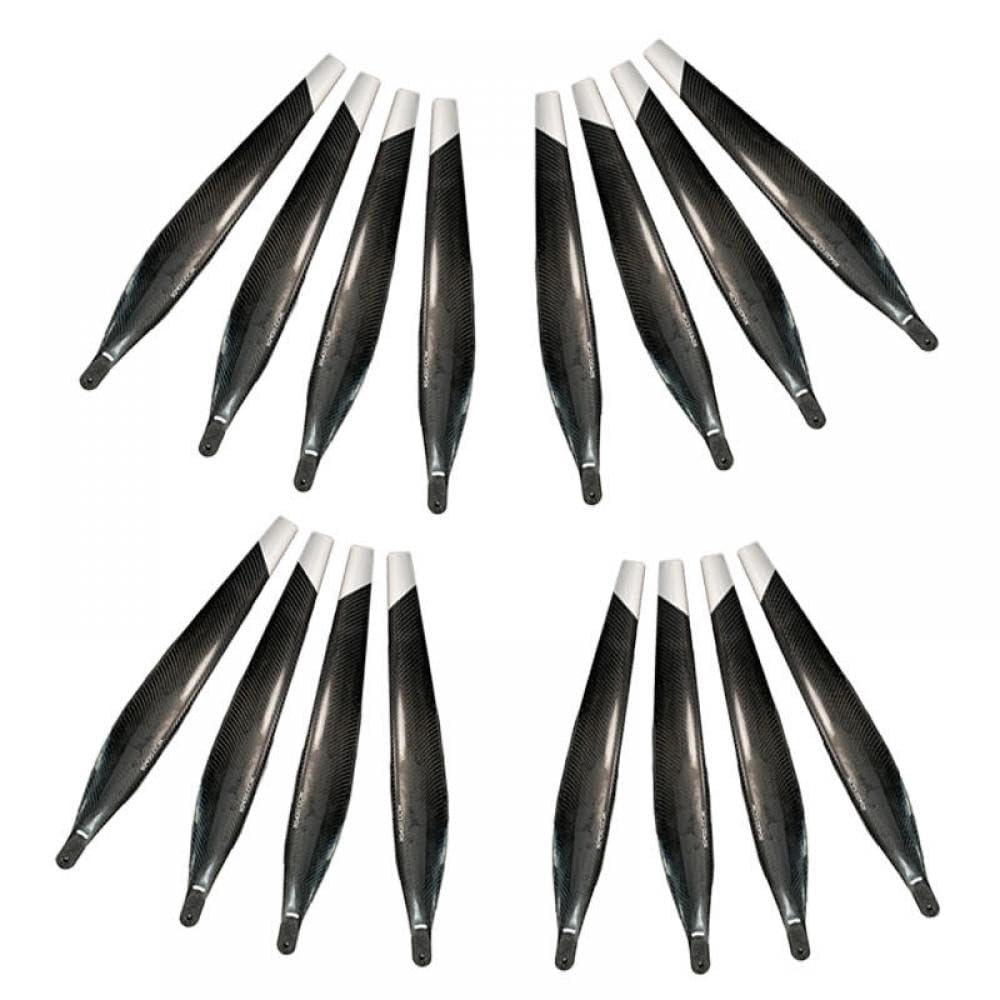 Klappbare Kohlefaser-Propeller CW CCW kompatibel mit FC30 T20P T40 T50 Landwirtschaftliche Drohnen Teile Zubehör(16pcs polished) von MFHgLKT