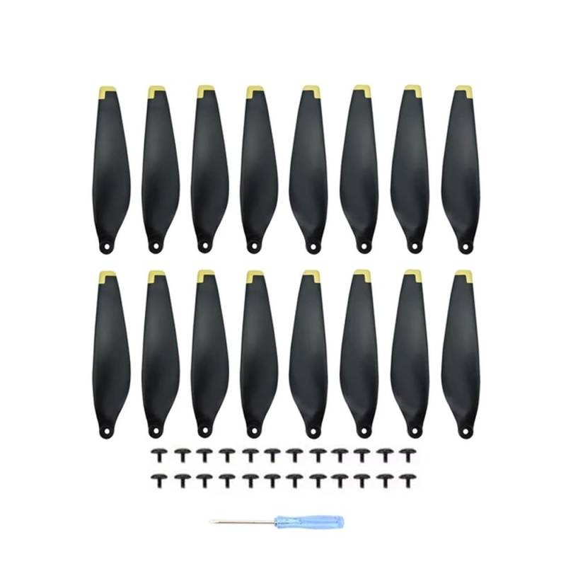 Leichte Ersatzpropeller 4 Pro 6030F kompatibles Drohnenzubehör Ersatzteilset(4 pairs Gold) von MFHgLKT